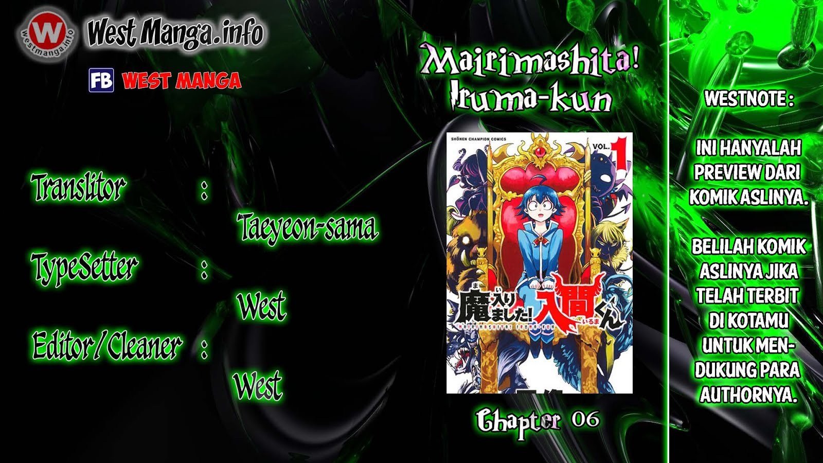 Mairimashita! Iruma-kun Chapter 06