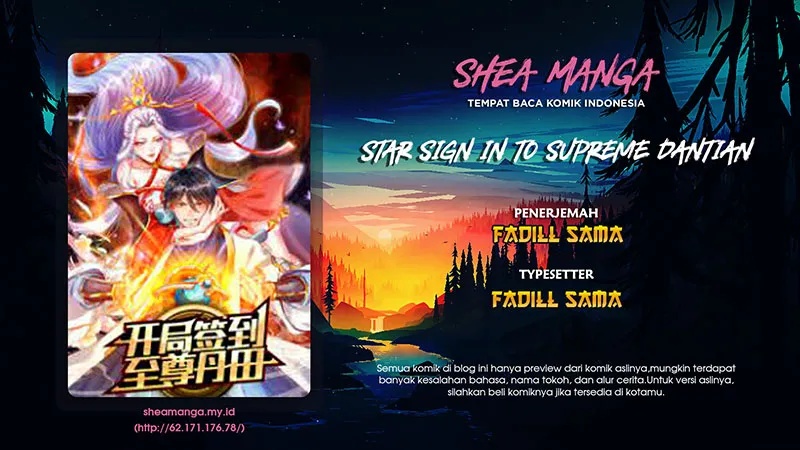 Star Sign In To Supreme Dantian Chapter 76