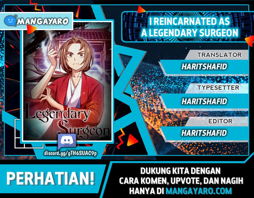 I Reincarnated as a Legendary Surgeon Chapter 2.1
