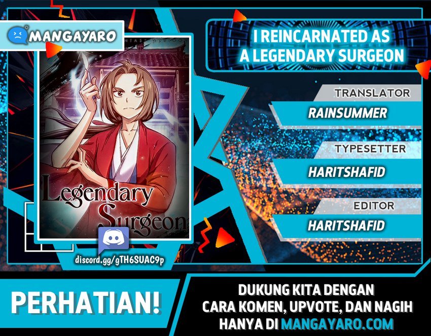 I Reincarnated as a Legendary Surgeon Chapter 7.2