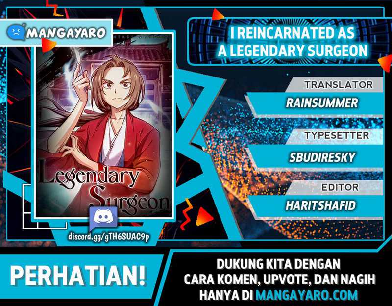 I Reincarnated as a Legendary Surgeon Chapter 21.1